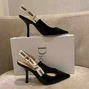 J'ADIOR SLINGBACK PUMP Black Patent Calfskin - KCC201VNR_S900 - 4