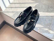CELINE MARGARET LOAFER WITH TASSELS IN POLISHED BULL BLACK - 2