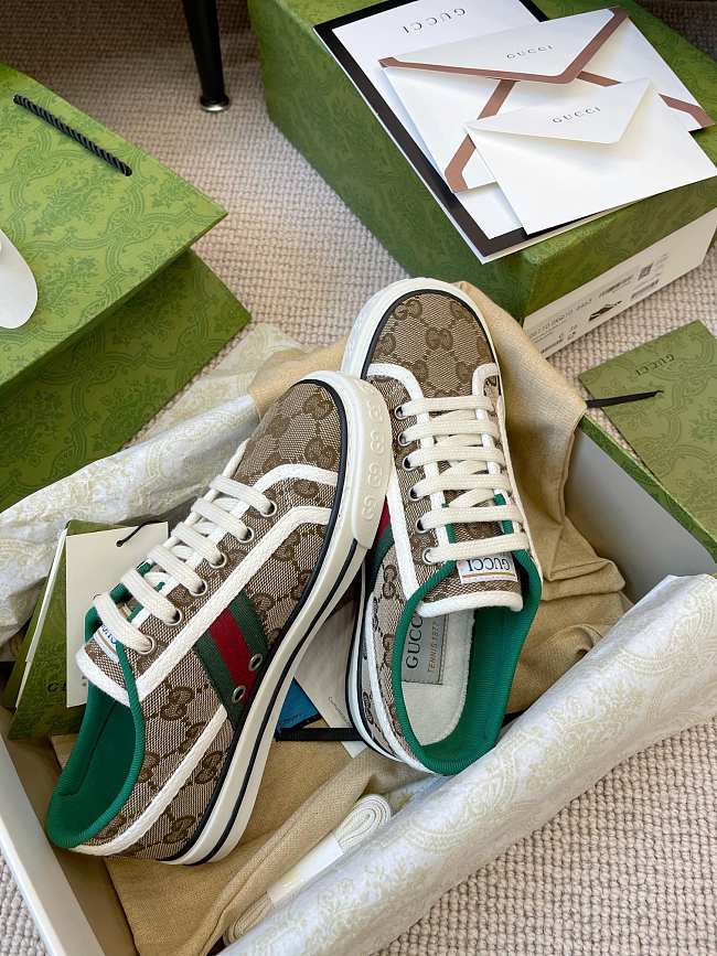 Gucci Tennis 1977 GG Canvas 606111 HVK20 9766 - 1