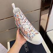 Dior B23 High-Top Sneaker Multicolor Dior Oblique Canvas 3SH188YJP T00480H069 - 6