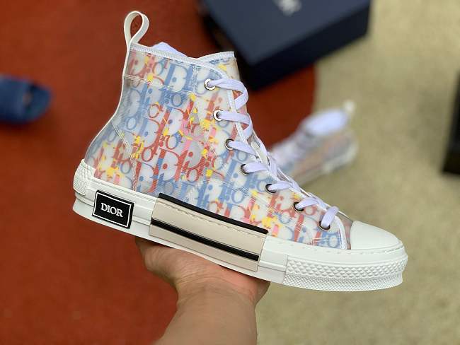Dior B23 High-Top Sneaker Multicolor Dior Oblique Canvas 3SH188YJP T00480H069 - 1