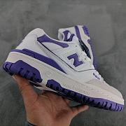 New Balance 550 White Purple BB550WR1 - 4