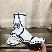 Fendi x Joshua Vides Leather High Tops White (W) 8E8032AC7PF1BOD - 4