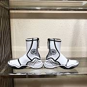 Fendi x Joshua Vides Leather High Tops White (W) 8E8032AC7PF1BOD - 2