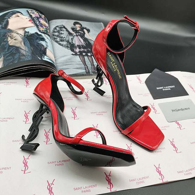 Saint Laurent Opyum Red 110mm sandals 5576620NPVV - 1