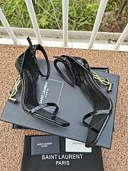 Saint Laurent Opyum 110mm Black Gold sandals 5576620NPVV - 4