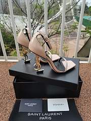 Saint Laurent Opyum Nude 110mm sandals 5576620NPVV - 6