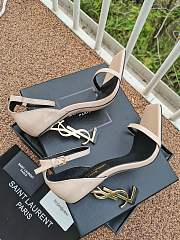Saint Laurent Opyum Nude 110mm sandals 5576620NPVV - 4