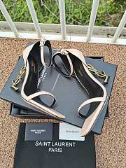 Saint Laurent Opyum Nude 110mm sandals 5576620NPVV - 5