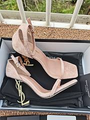 Saint Laurent Opyum Beige Pink 110mm sandals 5576620NPVV - 3