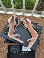 Saint Laurent Opyum Beige Pink 110mm sandals 5576620NPVV - 2