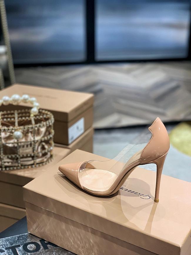 Gianvito Rossi Plexi leather pumps G2093885RIC - 1