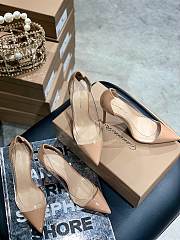Gianvito Rossi Plexi leather pumps G2093885RIC - 5
