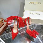 Jimmy Choo Aveline 100 sandals in Red - 3