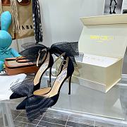Jimmy Choo Aveline 100 sandals in Black - 6