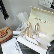 Jimmy Choo Aveline 100 sandals in White - 5