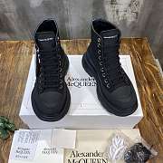 Alexander McQueen Tread Slick Lace Up Boot Black 611706W4MV21000 - 3