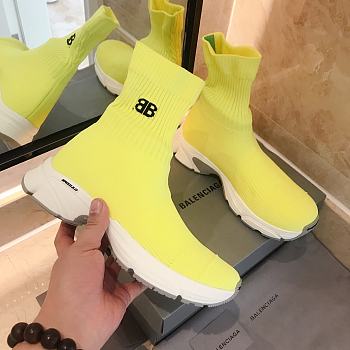 Balenciaga Speed Trainer Mr. Porter Yellow 