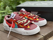 Nike Blazer Low sacai KAWS Red DM7901-600 - 3