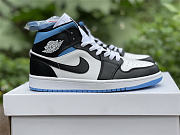 Air Jordan 1 Mid University Black White (W) BQ6472-102 - 4