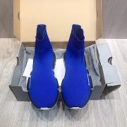 Balenciaga Speed 2.0 Dark Blue White Black 617239W2DB24791 - 4