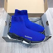 Balenciaga Speed 2.0 Dark Blue White Black 617239W2DB24791 - 2