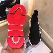 Balenciaga Speed 2.0 Black Red Sole - 5