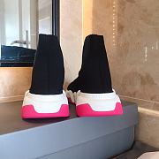 Balenciaga Speed Trainer Black Pink Sole (W) 587280 W1725 1915 - 3