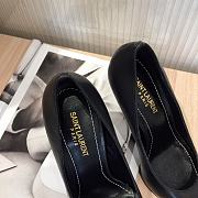 SAINT LAURENT Black Opyum 85 Heels 212418F122004 - 4