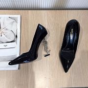 SAINT LAURENT Black Opyum 85 Black Heels 212418F122004 - 6