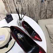 SAINT LAURENT Champange Red Opyum 85 Heels 212418F122004 - 2