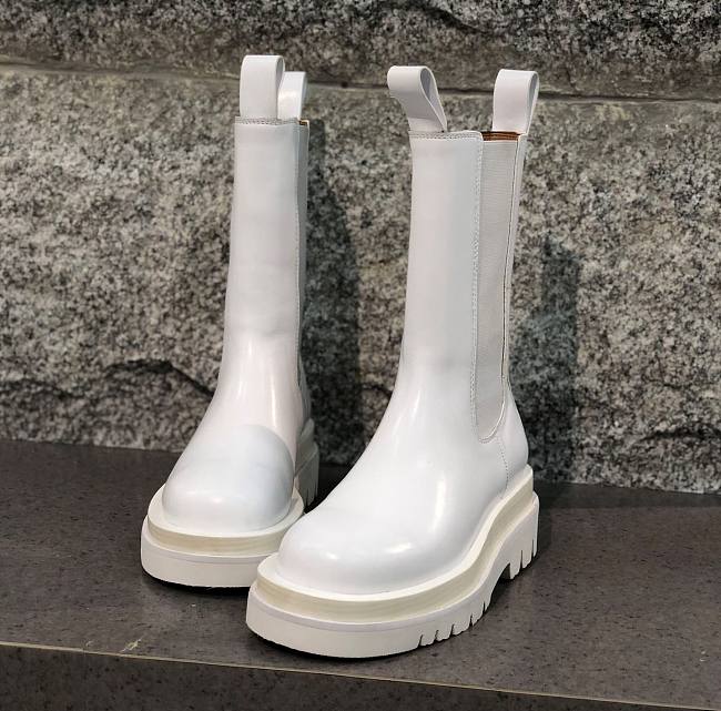 Bottega Veneta Boots BVBT Full White - 1