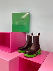 Bottega Veneta Boots BVBT Brown Light Green - 4
