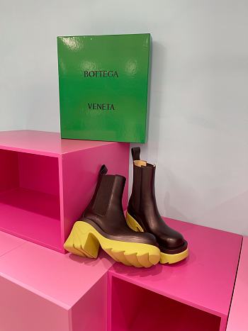 Bottega Veneta Boots BVBT Brown Yellow