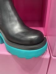 Bottega Veneta Boots BVBT Middle Brown Light Green - 4