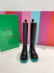 Bottega Veneta Boots BVBT Brown Light Blue - 4