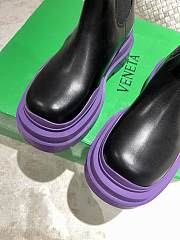 Bottega Veneta Boots BVBT Low Brown Light Purple - 4