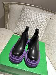 Bottega Veneta Boots BVBT Low Brown Light Purple - 3