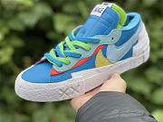 Kaws x sacai x Nike Blazer Low 'Neptune' DM7901 400 - 2