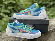 Kaws x sacai x Nike Blazer Low 'Neptune' DM7901 400 - 4