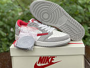 Air Jordan 1 Low SE Light Smoke Grey Gym Red DC6991-016 - 5