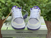 Union x Nike Dunk Low grey purple DJ9649 500 - 2