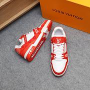 LV TRAINER SNEAKER RED 1A8WAX - 3