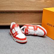 LV TRAINER SNEAKER RED 1A8WAX - 2
