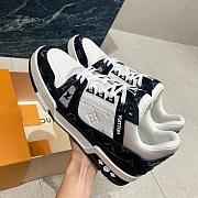 LV TRAINER SNEAKER BLACK JEANS 1A8WAX - 6