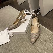 J'ADIOR SLINGBACK PUMP Plumetis KDP711PGR_S10W - 1