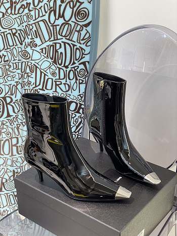 Saint Laurent Opyum Ankle Boots LEATHER 