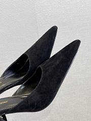 Saint Laurent Silver Laces Heels - 6