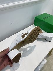 Bottega Veneta White Band Sandals - 5