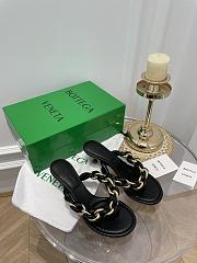 Bottega Veneta Black Dot Sandals - 1